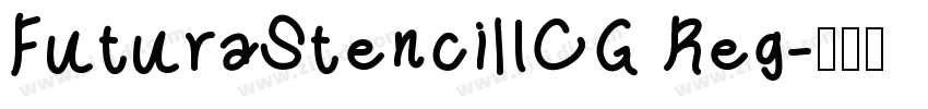 FuturaStencilICG Reg字体转换